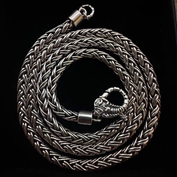 Clocks and Colors Scorpion Woven Chain- 60cm - Picture 4 of 5